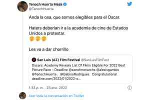 Tenoch Huerta - Twitter