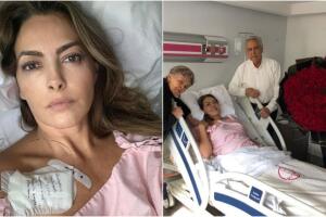 A la hermana de Kate del Castillo le extirparon un tumor de casi 5 pulgadas