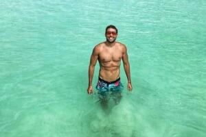 Pablo Castillo en Bacalar