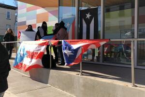 Rally por Puerto Rico en Filadelfia Enero 