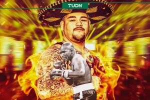 Andy Ruiz y Holyfield