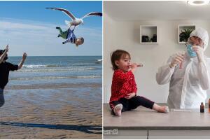 Kenny Deuss coloca as filhas em situações perigosas com o Photoshop