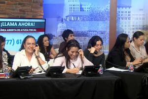 inmigración impuestos temporada fiscal ITIN IRS Univision41 SanAntonio phonebank comunidad