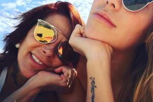 Frida Sofía y Alejandra Guzmán