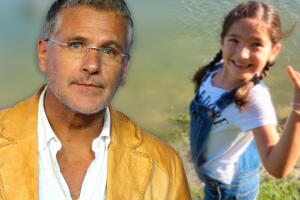 Héctor Soberón y su hija