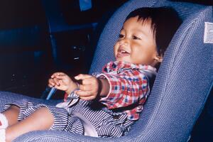 Baby In Car Seat