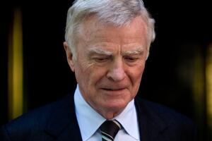 Max Mosley Arrives At Millbank After He Lost His European Court Of Human Rights Privacy Bid