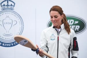 The Duke And Duchess Of Cambridge Take Part In The King's Cup Regatta
