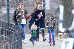 EXC Cate Blanchett, Andrew Upton  and Children