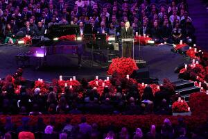 Servicio en memoria de Kobe Bryant