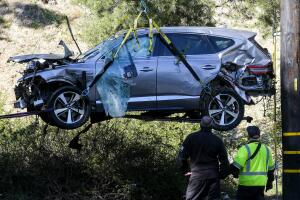 Tiger Woods Vehicle Crash Golf