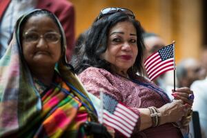 Ceremonia de ciudadanía en NY