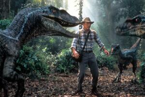 Sam Neill en 'Jurassic Park' (1993)