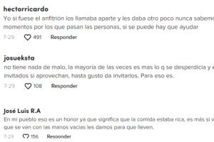 Reacciones en TikTok