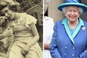 Fotos de la reina Isabel II cuando era joven