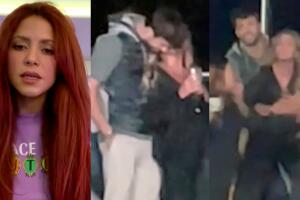 Shakira y Gerard Piqué: las fotos del futbolista besándose con su supuesta novia 