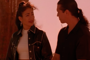 Clip from "I Love You" scene from 1997 "Selena" movie