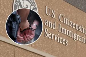 Sus tres hijos esperaron afuera sin recibir información oficial sobre el arresto de sus padres.
