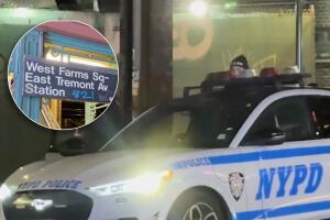 Dos hombres heridos en ataque con machete en estación del metro del Bronx.