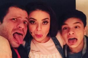 Violeta Isfel y Archie Balardi 