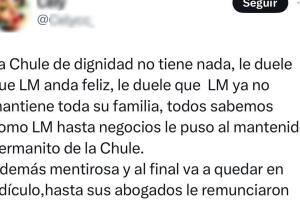 Este es uno de los mensajes en los que se ha criticado duramente a Aracely Arámbula tras la entrevista que ella concedió en España.  