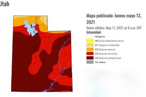 Sequía Utah U.S. Drought Monitor