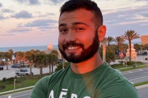 Alex Bello-Ortiz at Embry-Riddle