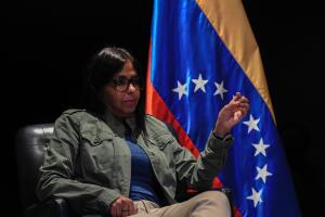 Delcy Rodríguez.