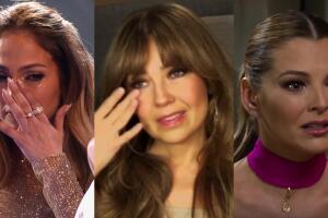 Famosas llorando