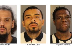 Trio de arrestados en Filadelfia 