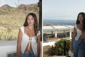 Kailey Levy de vacaciones