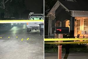 hombre tiroteo frente a su casa San Antonio Texas