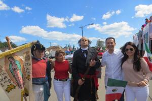 La Villita se vistió de verde, blanco y rojo