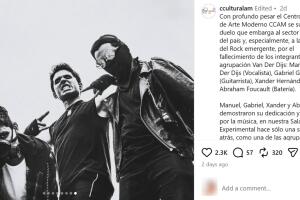 Así fue confirmado el deceso de todos los integrantes de la banda de rock venezolana Van Der Dijs durante los terremotos que sacudieron a esa nación el pasado miércoles 24 de junio.   