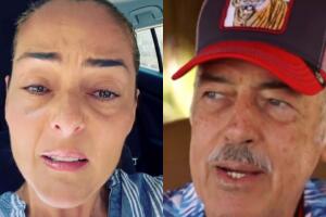 Andrea García y Andrés García: la actriz revela qué le dijo el actor tras romper en llanto por desconocerla