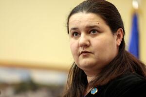 Ukrainian Ambassador to the US Oksana Markarova Holds A Press Conference