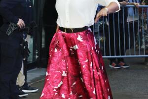 La pieza que Jennifer Garner lució era de Valentino. 