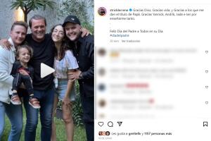 René Strickler y sus hijos