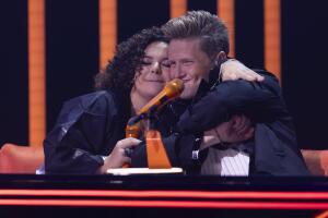 Lucero Mijares y Alexander Acha en Juego de Voces