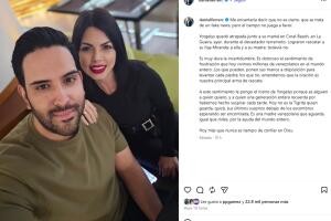 Actriz Yorgelys Delgado quedó atrapada, junto con su mamá, tras el derrumbe de un edificio.