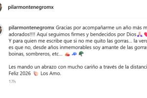 Pilar Montenegro despejó dudas sobre por qué se le ve a menudo con gorras en la cabeza.  