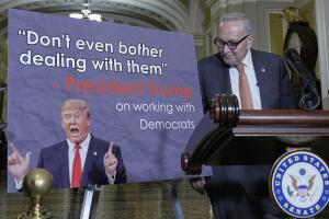 Los demócratas confían en que los republicanos, con el control de la Casa Blanca y el Congreso, serán responsabilizados por el cierre del gobierno federal.