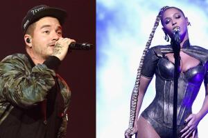 J balvin y Beyonce