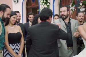 El Chapo y Elba boda