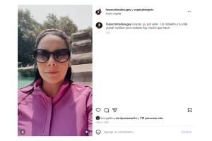 Sugey Ábrego cuenta detalles del accidente que la dejó con un traumatismo craneoencefálico.