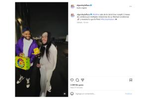 Así salió Tekashi de prisión.