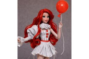 Guto Collector: muñecas de princesas Disney caracterizadas como personajes de películas de terror