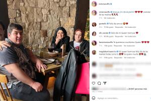 Victoria Ruffo y sus hijos