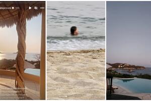 Último viaje de Maite Perroni  embarazada