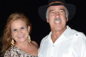 Andrés García y su viuda Margarita Portillo